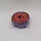 BENECREAT Orange/Purple 4 PC 1.2" Ribbon Elastic