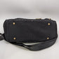 Black/Gold/White Mesh Rhinestone Mini Duffle Bag Purse