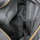 Black/Gold/White Mesh Rhinestone Mini Duffle Bag Purse
