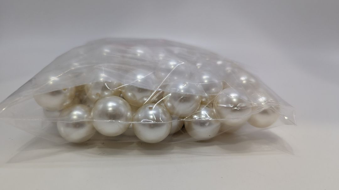 Chenkou Craft 100PC 20mm Imitation Pearl Beads