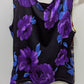 IVORY Multicolor Mixed Graphic Pattern Tank Top