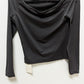 Matunana Black Off-The Shoulder Blouse