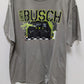 Port & Company Grey "Kurt Busch" Graphic T-Shirt