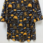 Barstool Men's Black/Yellow "Spittin' Chiclets" Button-Down Shirt