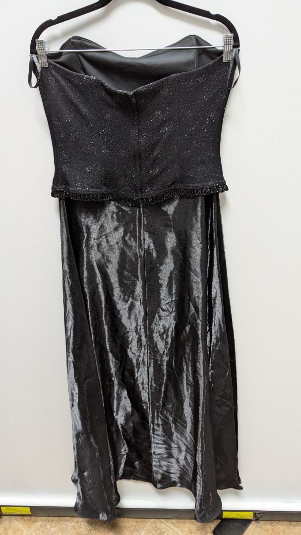 Scott McClintock Millennium 2000 Black Strapless Dress