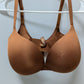 SKIMS Bronze Push-Up Plunge Bra