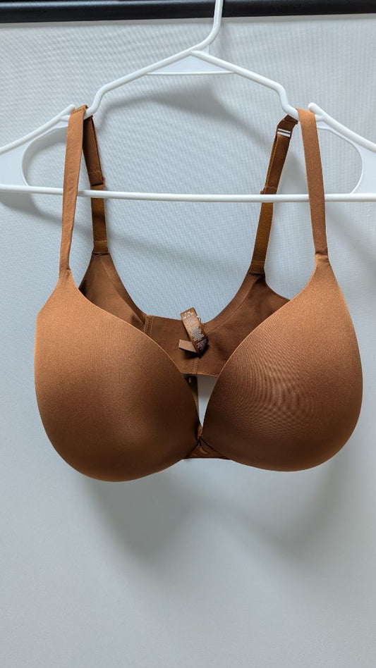 SKIMS Bronze Push-Up Plunge Bra