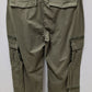 Abercrombie & Fitch Green Cargo Wide-Leg Pants