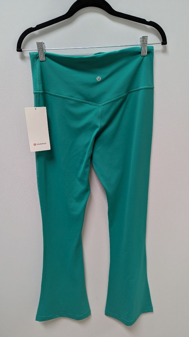 Lululemon Teal Align HR Mini Flare Pant Leggings