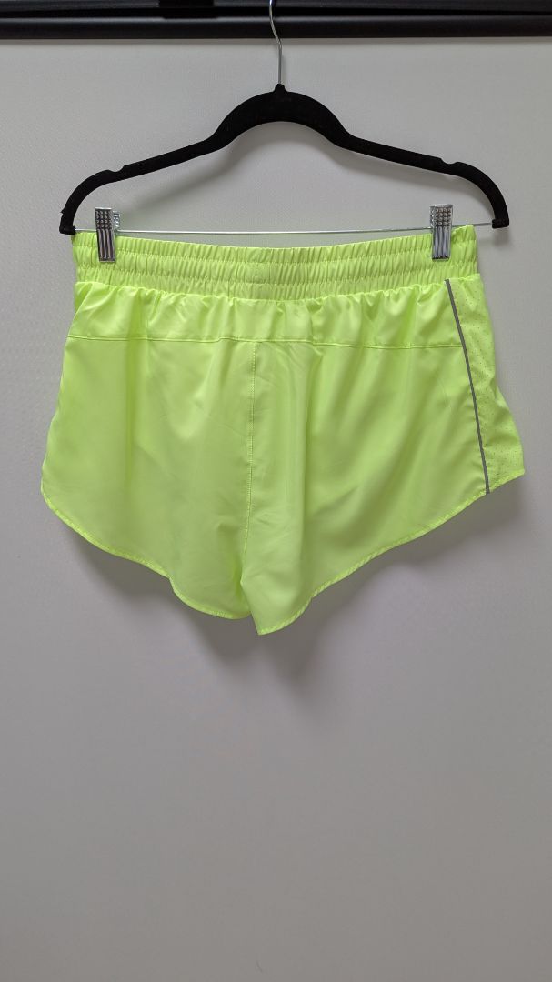 Fabletics Neon Spark Eco Full-Speed Running Shorts