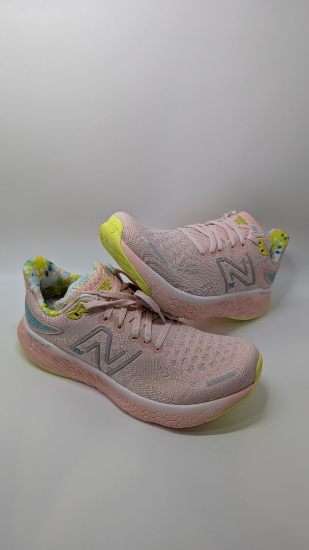 New Balance Pink/Yellow Fresh Foam Sneakers