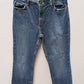 Old Navy Vintage Blue Stretch Bootcut Jeans
