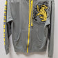 Harry Potter Grey/Yellow "Hufflepuff" Zippered Hoodie