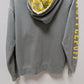 Harry Potter Grey/Yellow "Hufflepuff" Zippered Hoodie