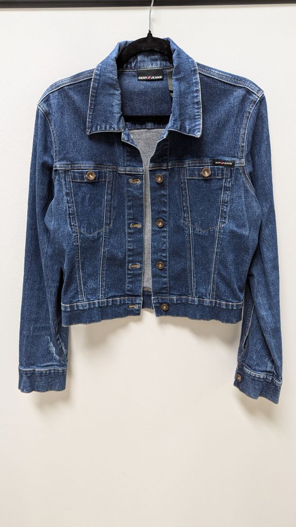 DKNY Jeans Dark Wash Denim Jacket