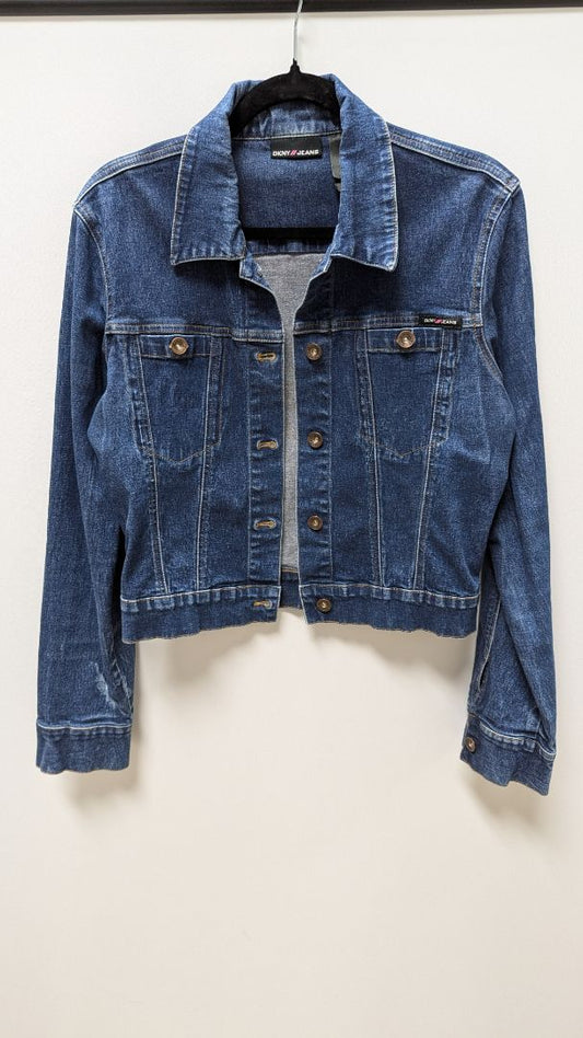 DKNY Jeans Dark Wash Denim Jacket