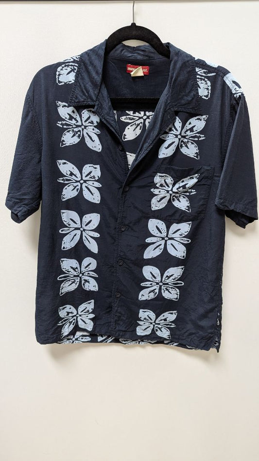 Union Bay Navy/Blue Floral Button-Down Shirt