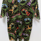 Nickelodeon Black/Neon Graphic TMNT T-Shirt