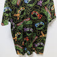 Nickelodeon Black/Neon Graphic TMNT T-Shirt