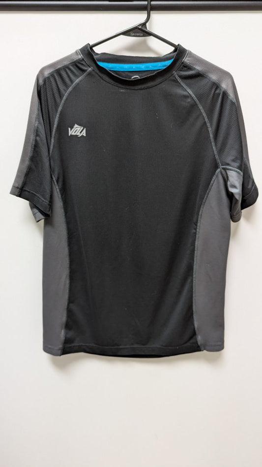 Vola Black/Grey "AM" Mesh Active T-Shirt