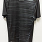 Unipro Black/Grey "Qwick-Dry" Striped Active T-Shirt
