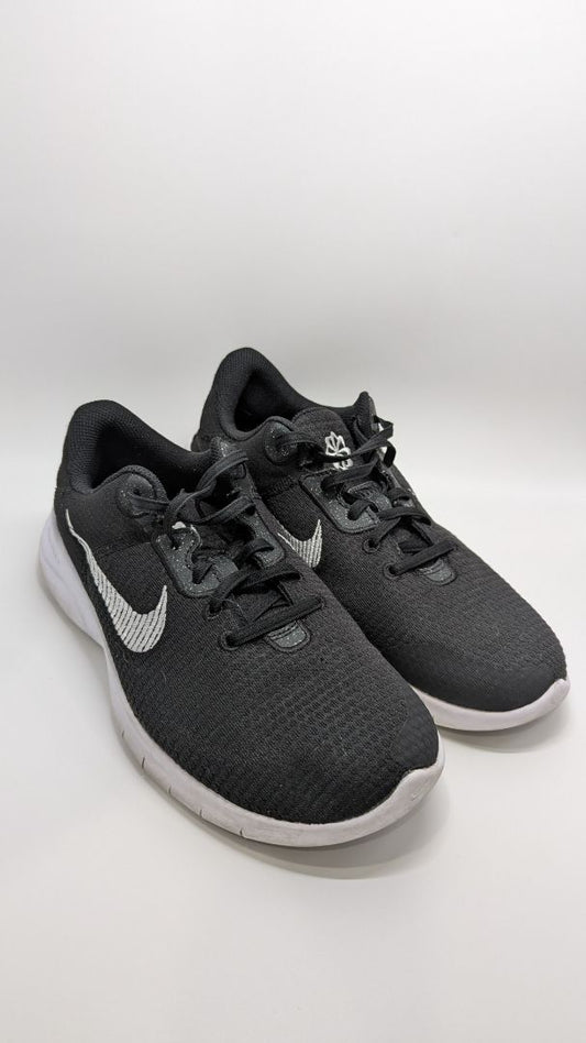 Nike Black/White Flex Experience Running Shoes