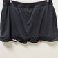 SHAPE Black/Red Floral Shorts-Lined Active Skort