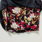 SHAPE Black/Red Floral Shorts-Lined Active Skort