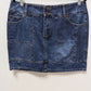 Venezia Jeans Clothing Co. Dark Wash Rivet Denim Skirt