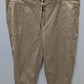 Terra & Sky Khaki Drawstring-Waist Casual Pants