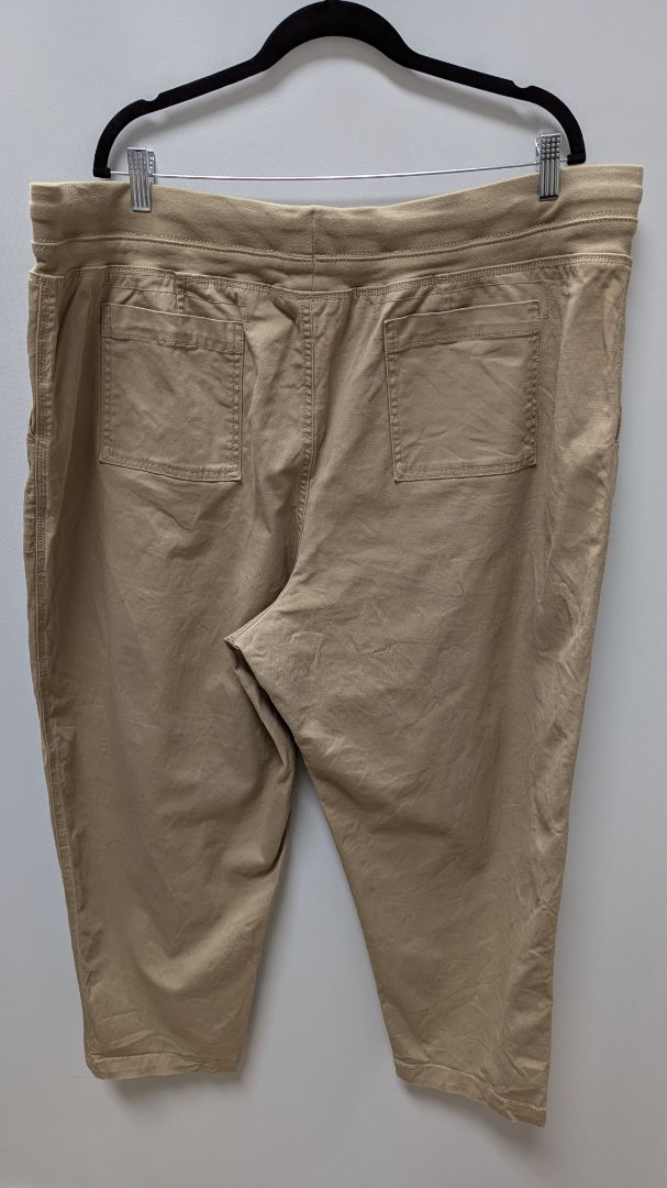 Terra & Sky Khaki Drawstring-Waist Casual Pants