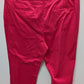 Jaclyn Smith Hot Pink Cropped Wide-Leg Pants
