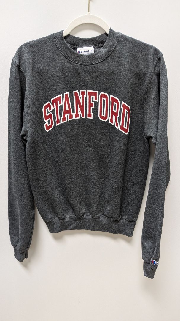 Champion Dark Grey "Stanford" Sweatshirt