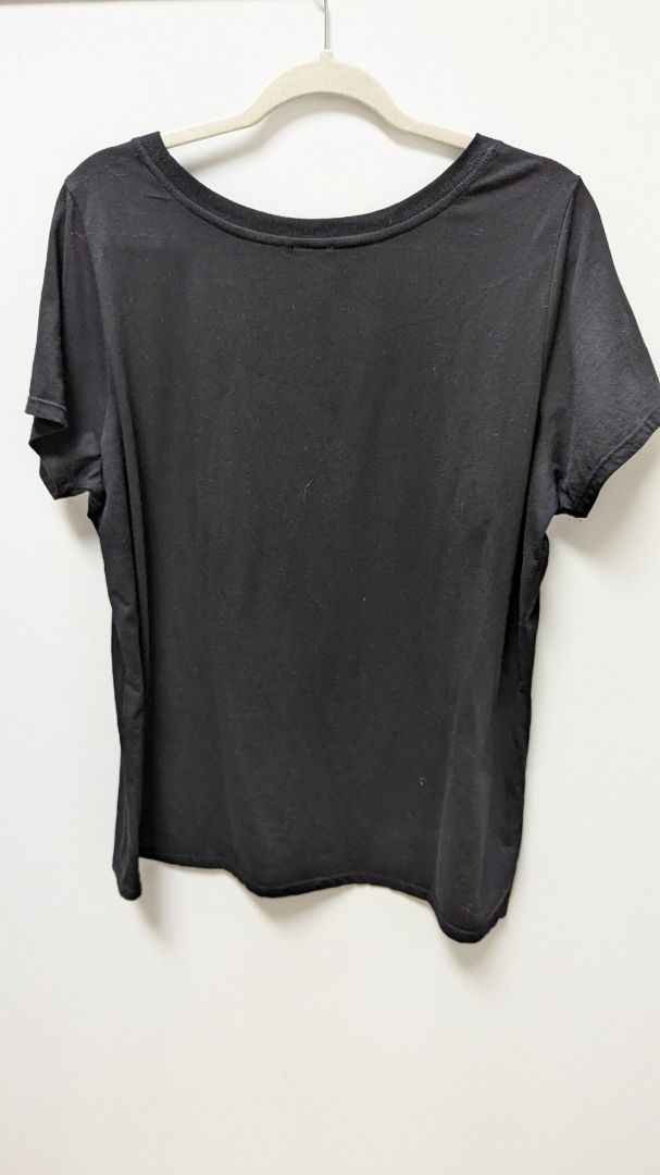 Torrid Black "Raise Some Hell" Distressed T-Shirt
