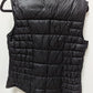 Michael Kors Black/Gold Down Feather Quilted Puffer Vest