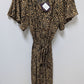 AVA & VIV Brown/Black Animal Print Maxi Dress