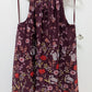 Jodi Kristopher Dark Purple Floral Sheath Dress