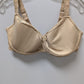 Cacique Nude Beige Lightly-Lined Lace Trim Bra
