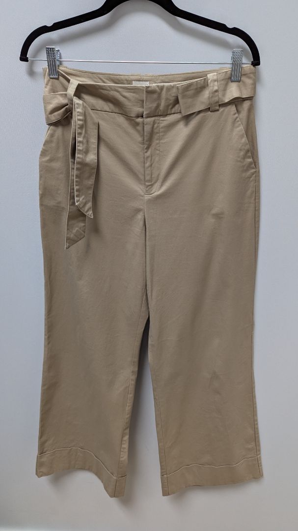 A New Day Tan Wide Leg Stretch Pants