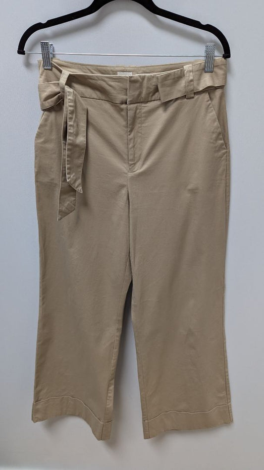 A New Day Tan Wide Leg Stretch Pants