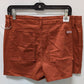 Hudson Washed Rust Orange Utility Shorts