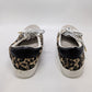 Steve Madden Brown Animal Print Sneakers