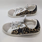 Steve Madden Brown Animal Print Sneakers