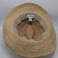 KOORINGAL Brown Raffia Beaded-Band Sun Hat