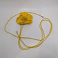 Yellow Flower Adjustable Tie Belt