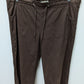 Cherokee Dark Brown Drawstring-Waist Casual Pants