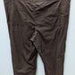 Cherokee Dark Brown Drawstring-Waist Casual Pants