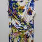 Maggy Boutique Multicolor Sleeveless Faux-Wrap Dress