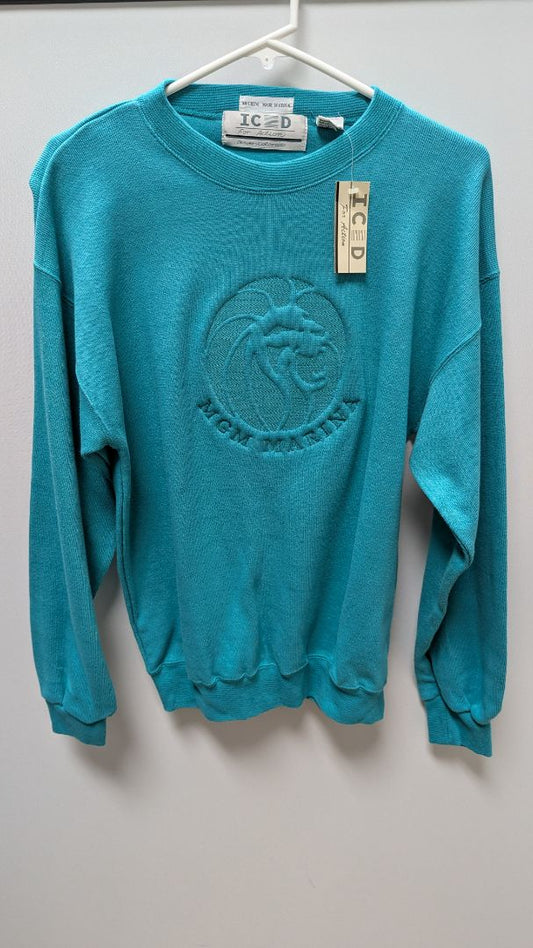 ICED for Action Turquoise "MGM Marina" Sweatshirt