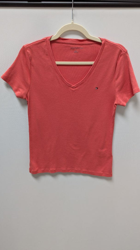 Tommy Hilfiger Coral Pink Short-Sleeve T-Shirt